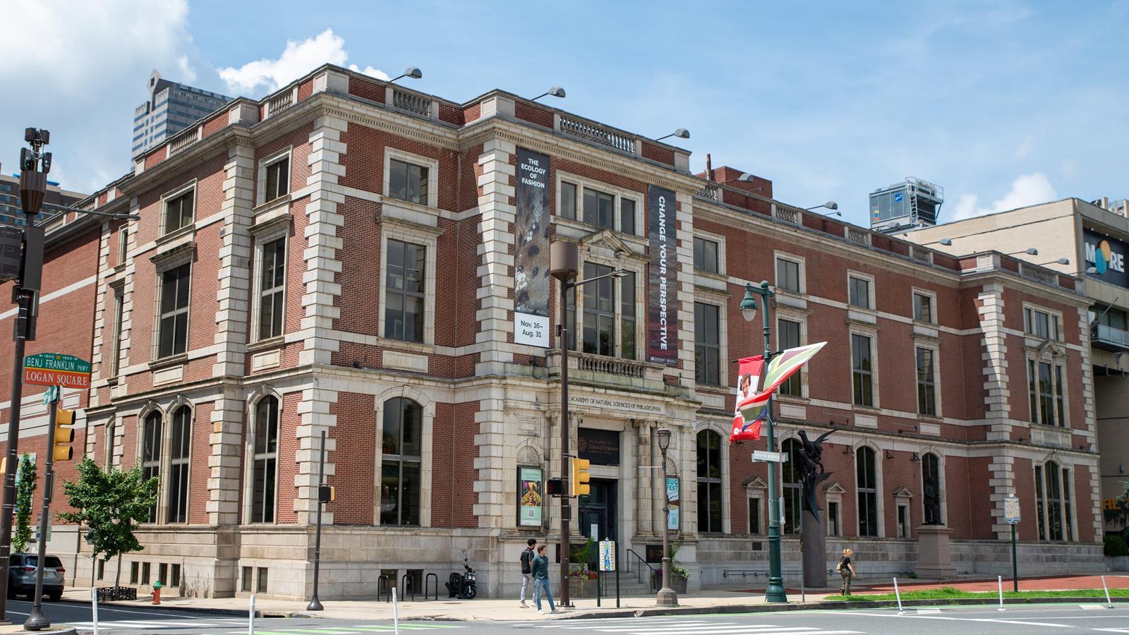 A photo of the Academy of Natural Sciences