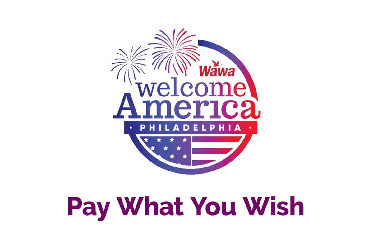 Wawa Welcome America Pay what you wish