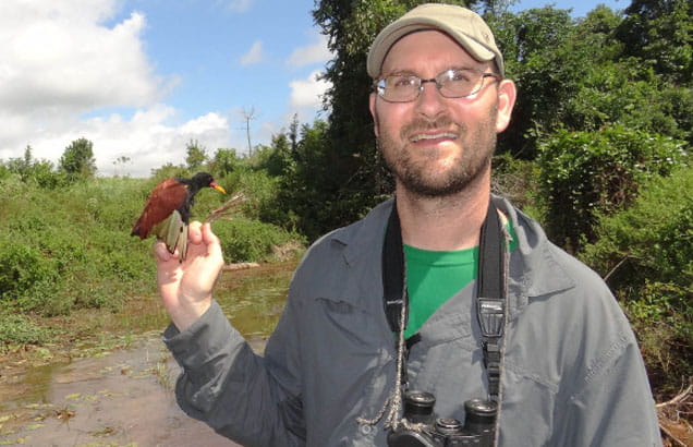 Weckstein with jacana jacana