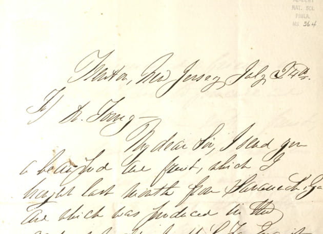 a handwritten letter
