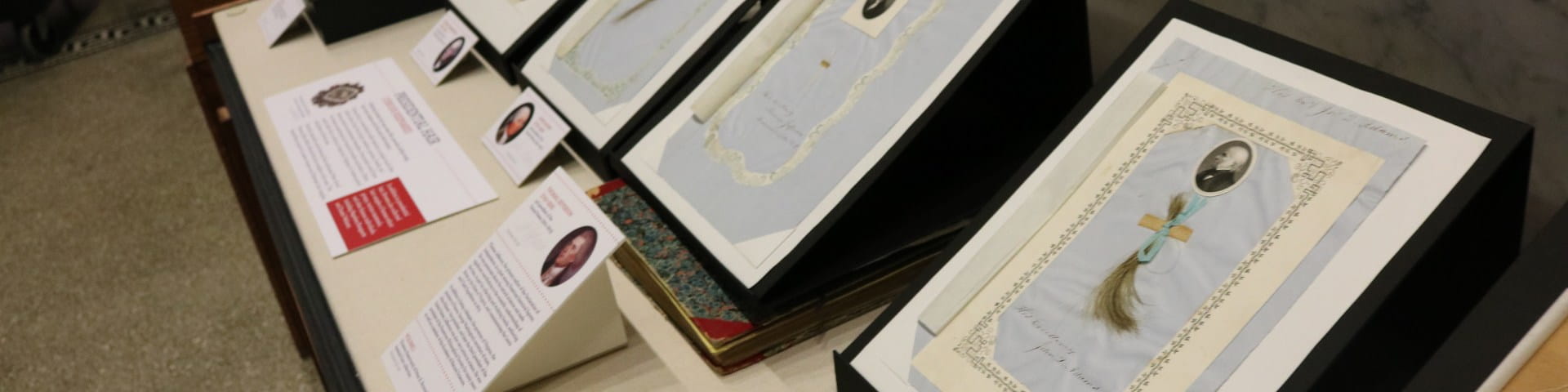 The Presidential Archives exhibit is now open.
