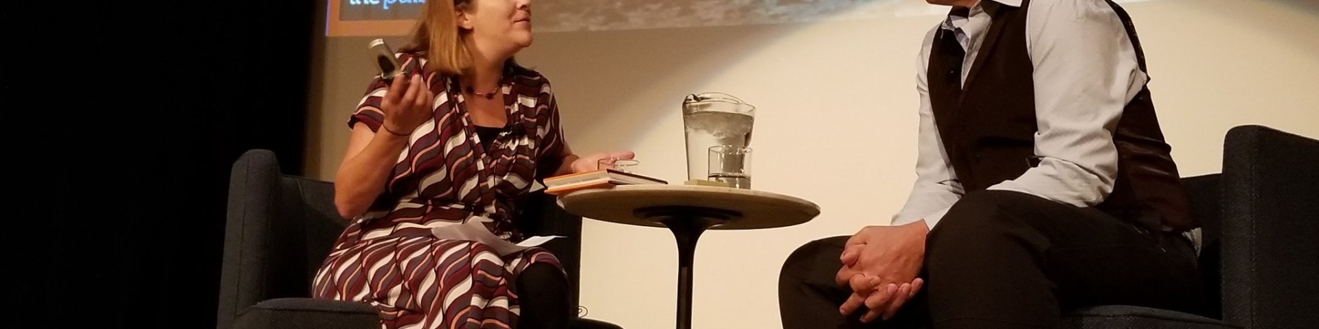Ken Lacovara talks with Maiken Scott