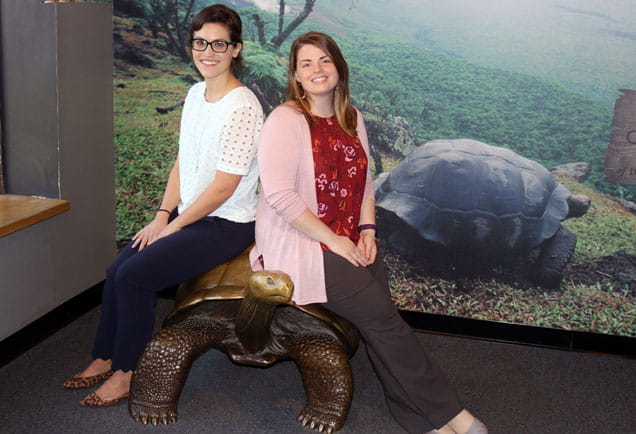 Membership team at the Academy of Natural Sciences