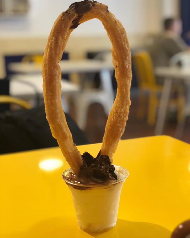 looped churro