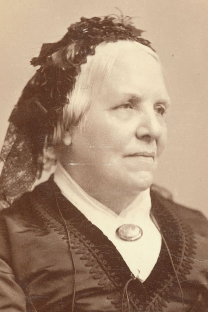 Photograph of Lucy Say, c. 1863, ANS Archives Coll 457