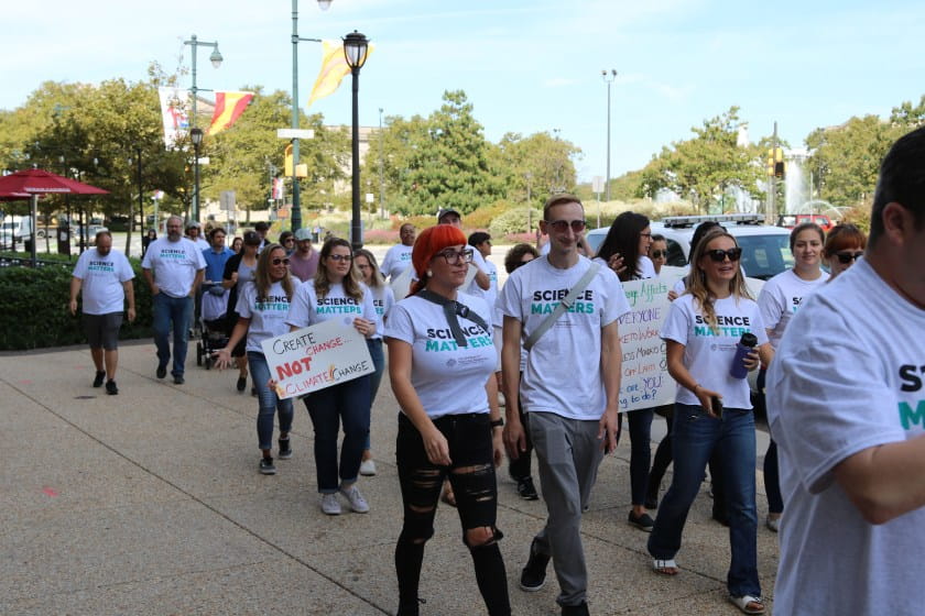 staff marching