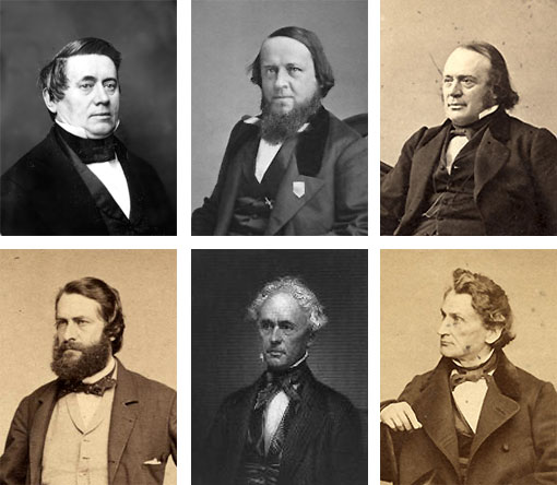 portraits of some of the founders of the AAAS