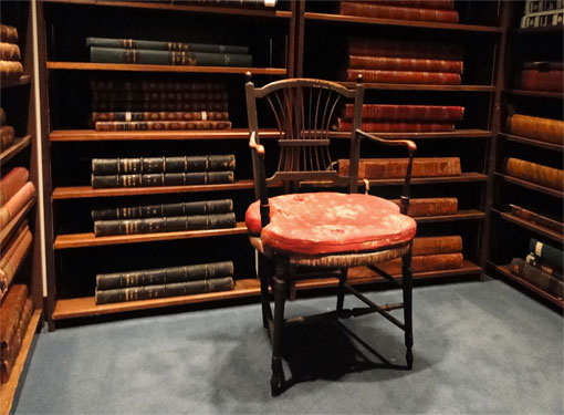 photo of Darwin's chair
