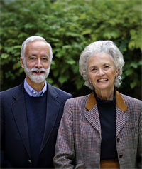 portrait of Robert M. Peck and Patricia Tyson Stroud