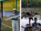 photos of ichthyologist Mark Sabaj Perez and John Lundberg