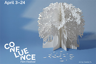 Confluence Film Festival, April 3-24, Art by Colette Fu