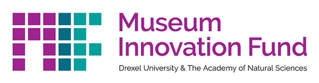 museum innovation fund logo purple and turquoise boxes spelling MIF
